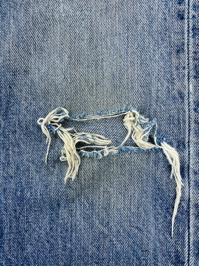 ヤブレ箇所タタキ・前