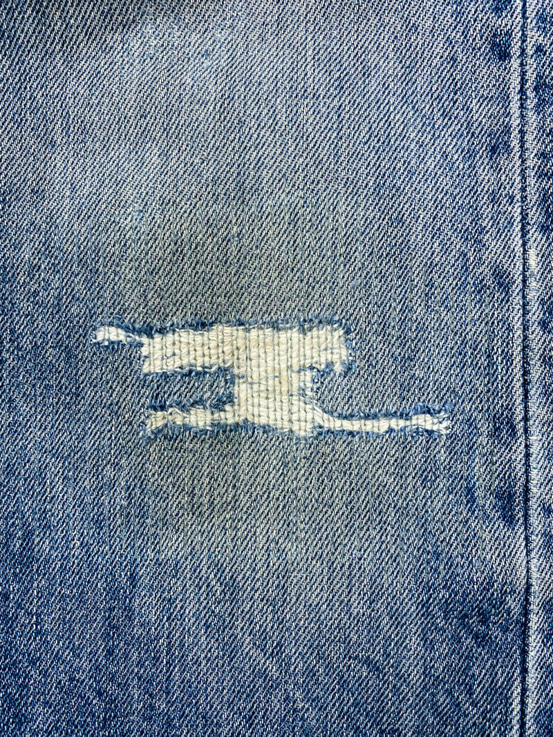 ヤブレ箇所タタキ・後